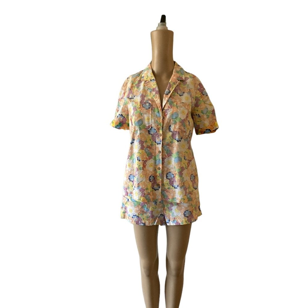 Urban Outfitters Jupiter Floral Print 2 Piece Set Size S/M